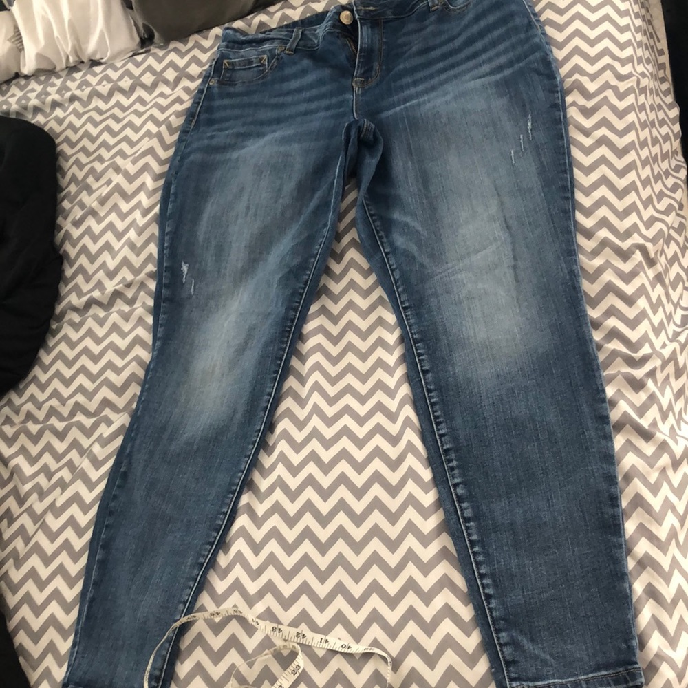Maurices skinny jeans medium wash